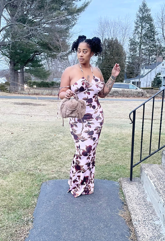 Floral Fantasy Maxi Dress