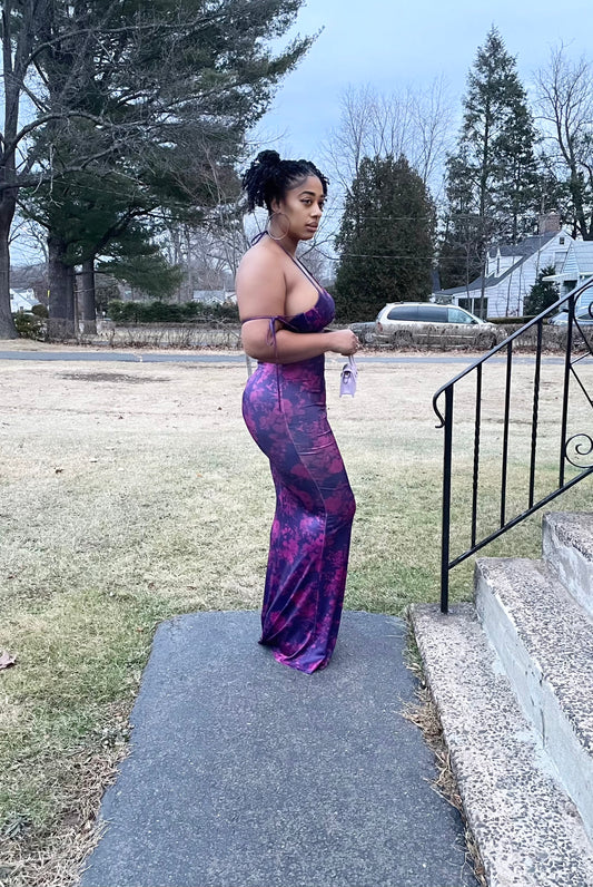 Floral Fantasy Maxi Dress