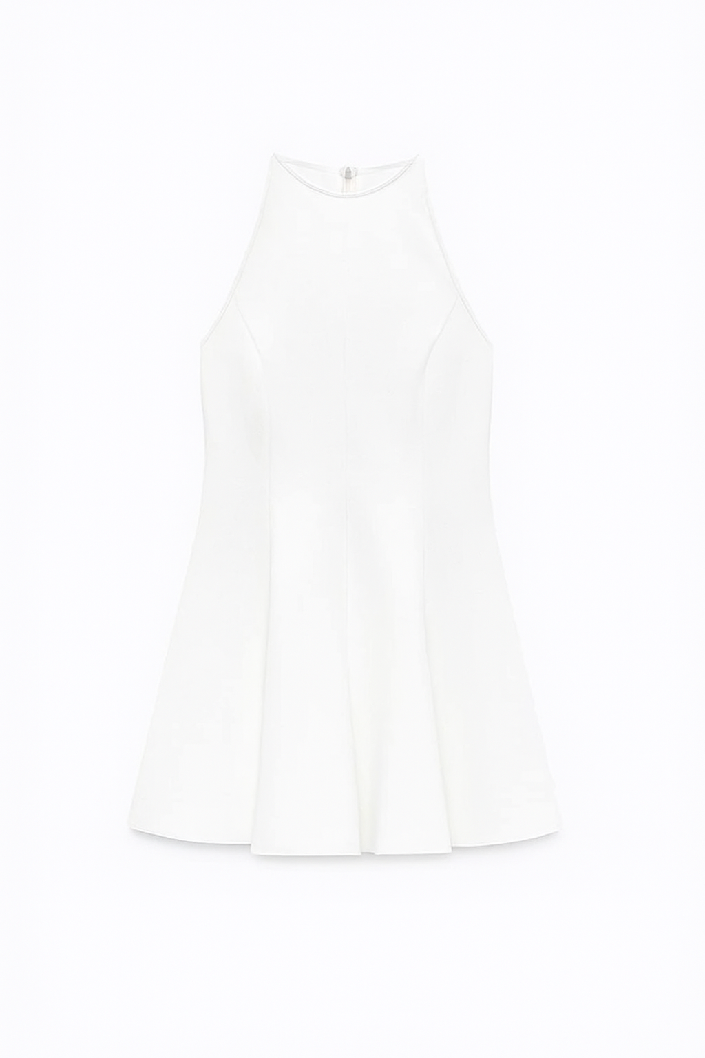 Timeless Angelic Godet Mini Dress