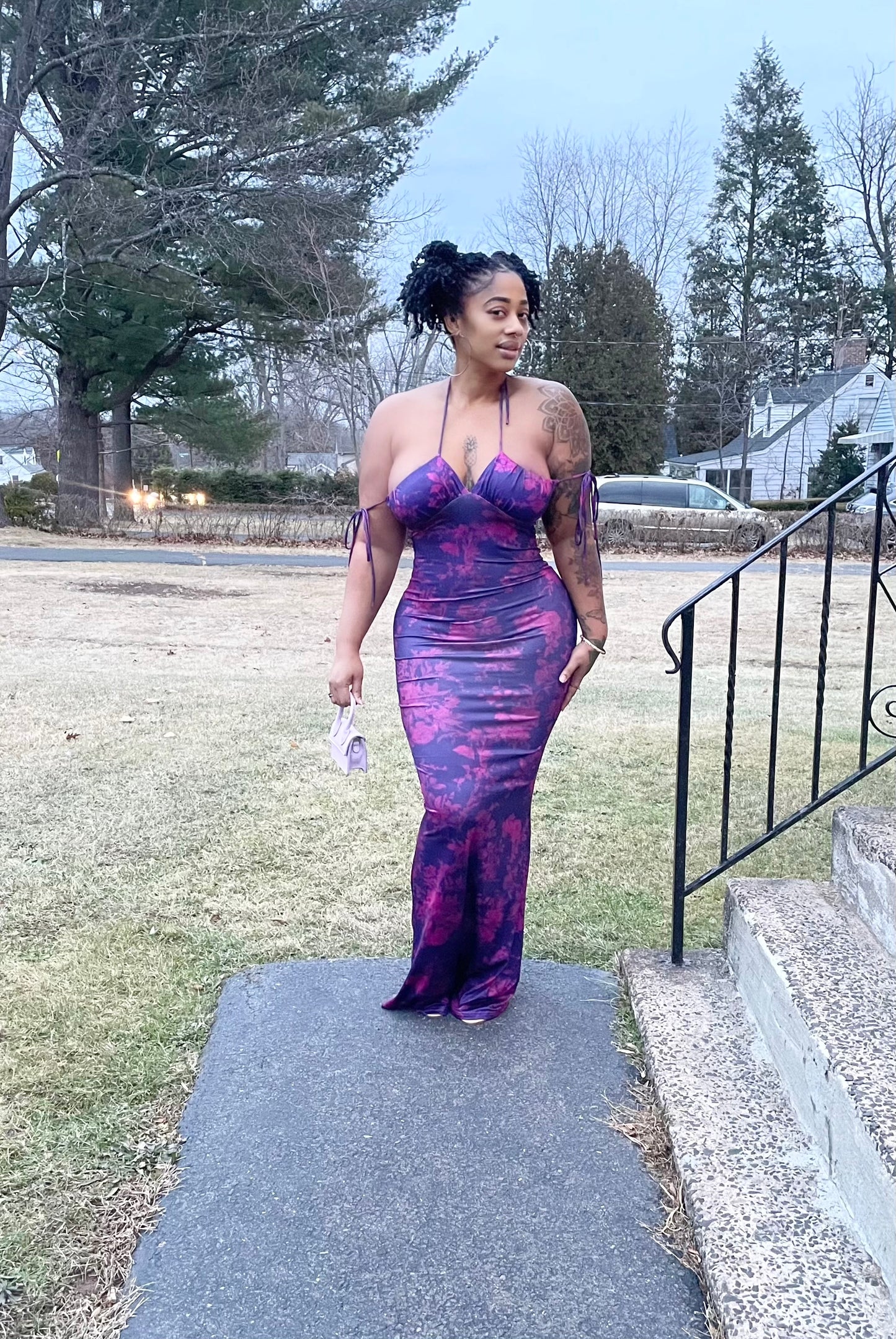 Floral Fantasy Maxi Dress