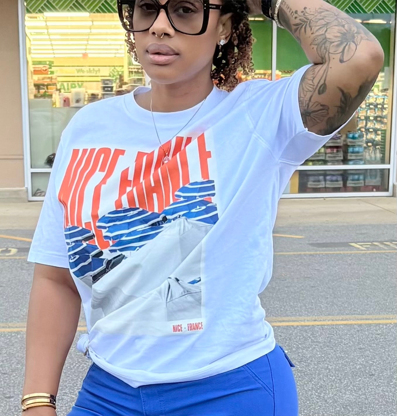 Nice France Oversized Tee