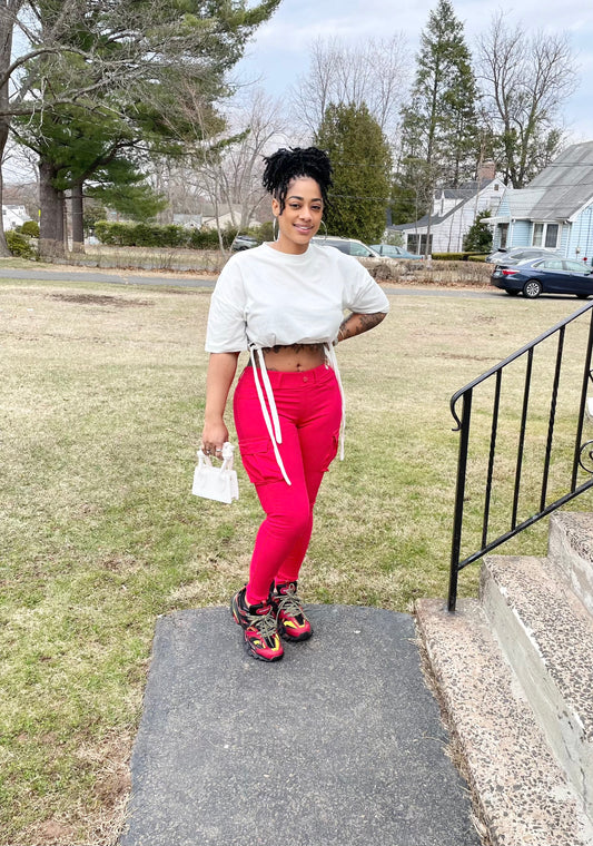 Curve Hugger Stretch Pants