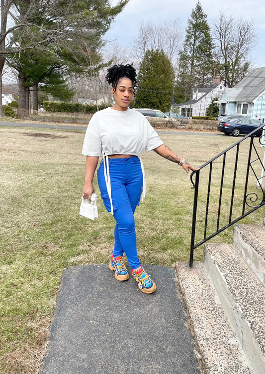 Curve Hugger Stretch Pants