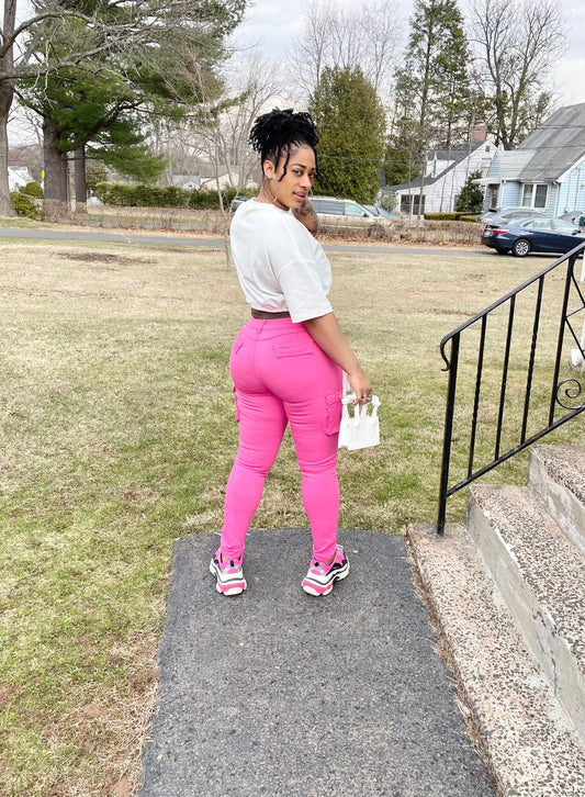 Curve Hugger Stretch Pants