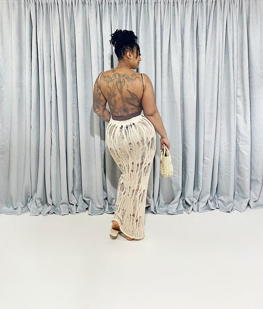 Shoreline Whisper Maxi Cover Up