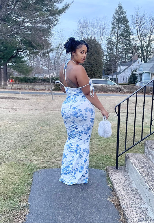 Floral Fantasy Maxi Dress