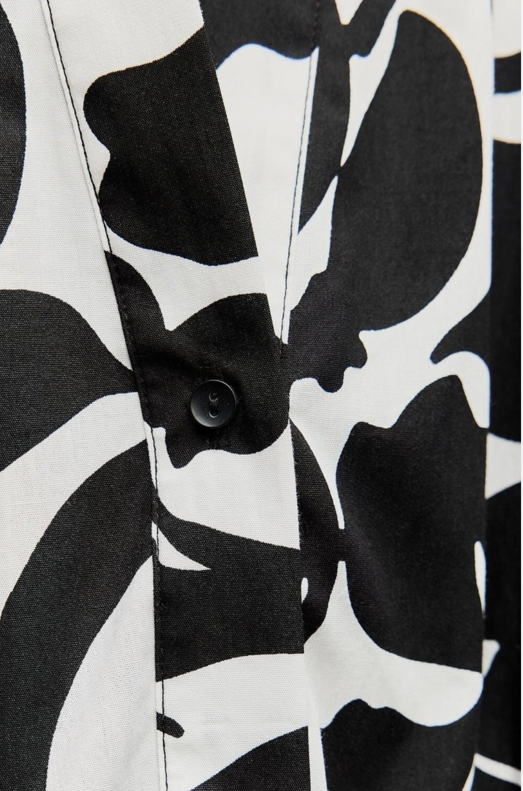 Pattern Play Poplin Belted Dress