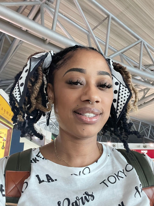 Polka Dot Scarf Ribbon