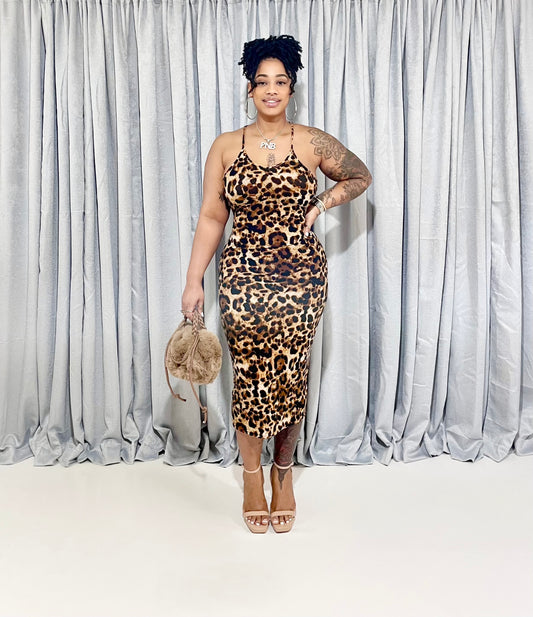 Untamed Desire Midi Dress