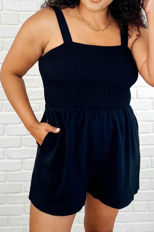 Debbie Smocked Romper