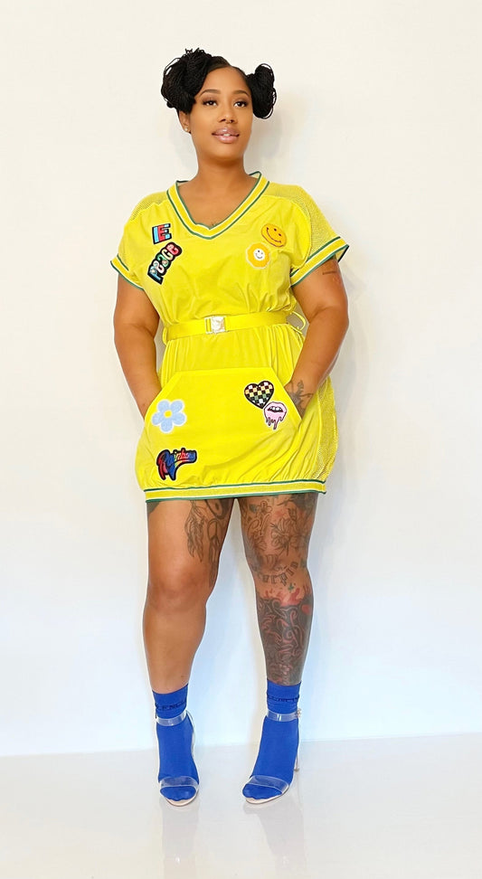 Sour Patch Jersey Dress