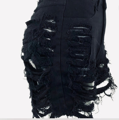 Perfect Getaway Distressed Shorts