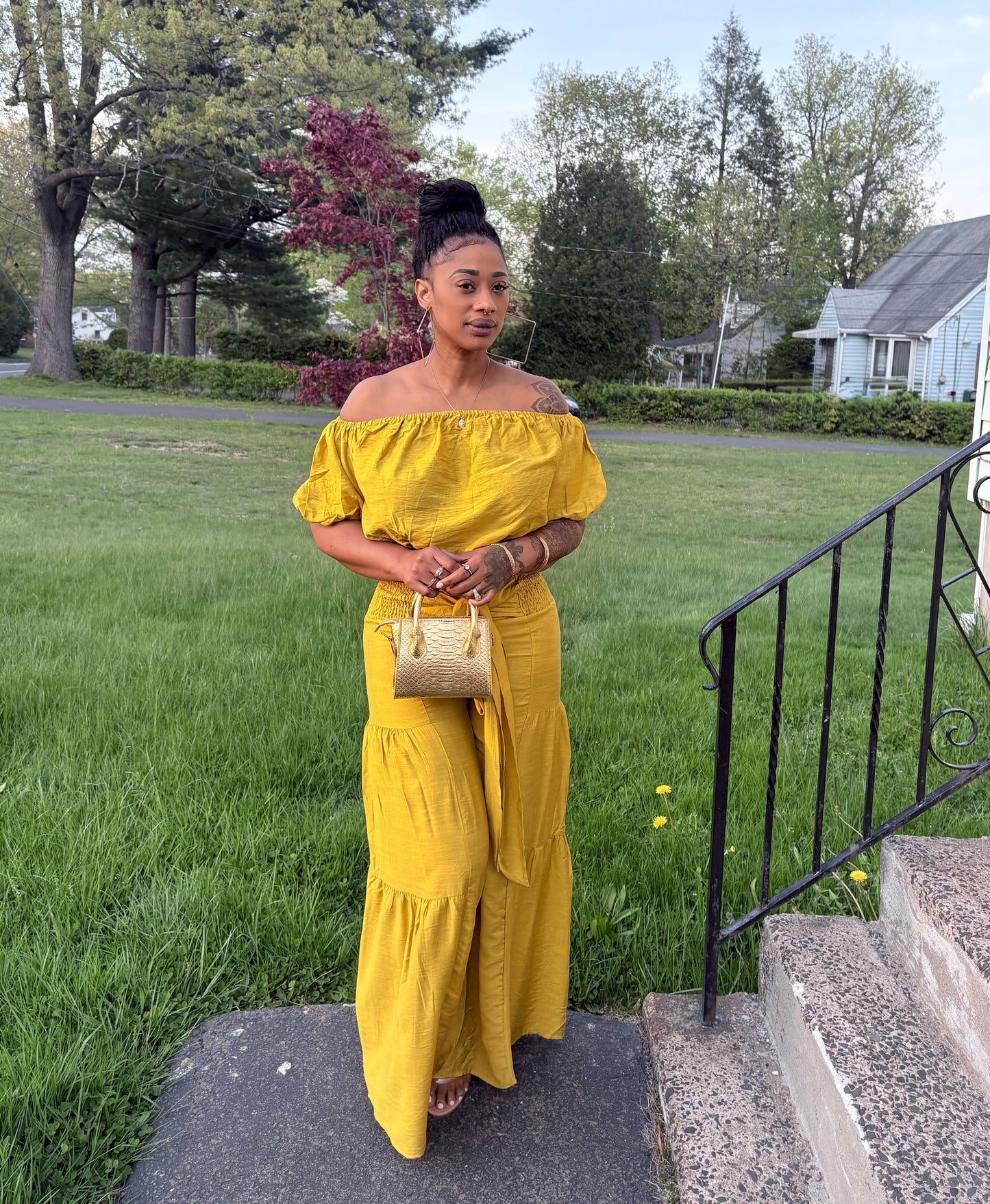 Caribbean Crush Pants Set