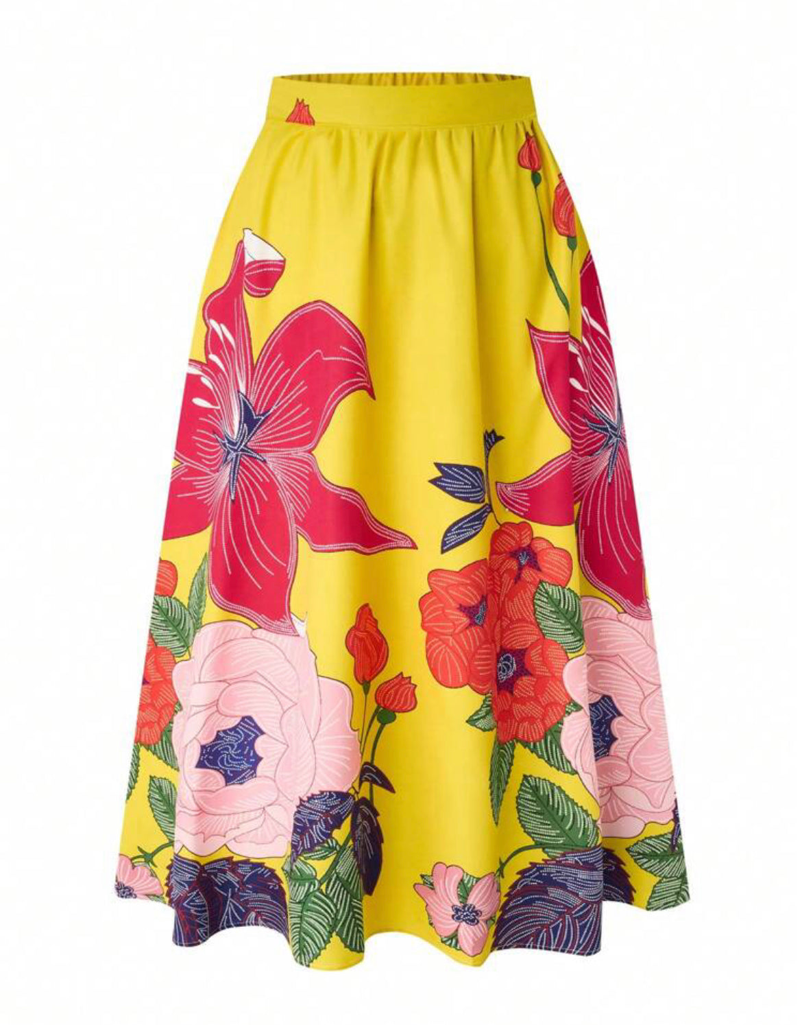 Bloom Time Maxi Skirt