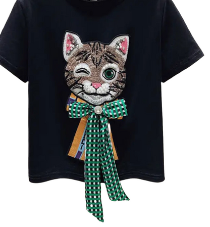 Meow With A Bow T-Shirt