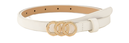 Triple Ring Skinny Belt