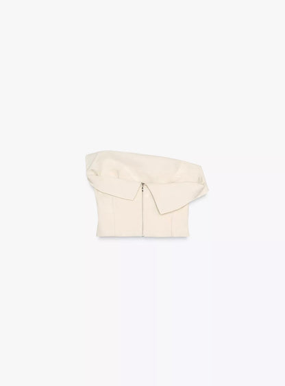 Foldover Bandeau Top