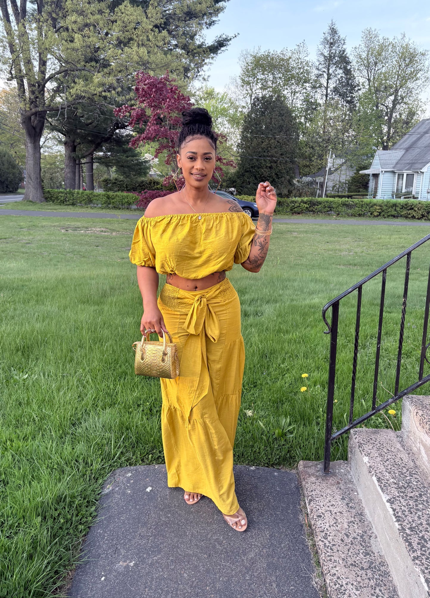 Caribbean Crush Pants Set