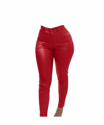 Scarlet PU Faux Leather Pants