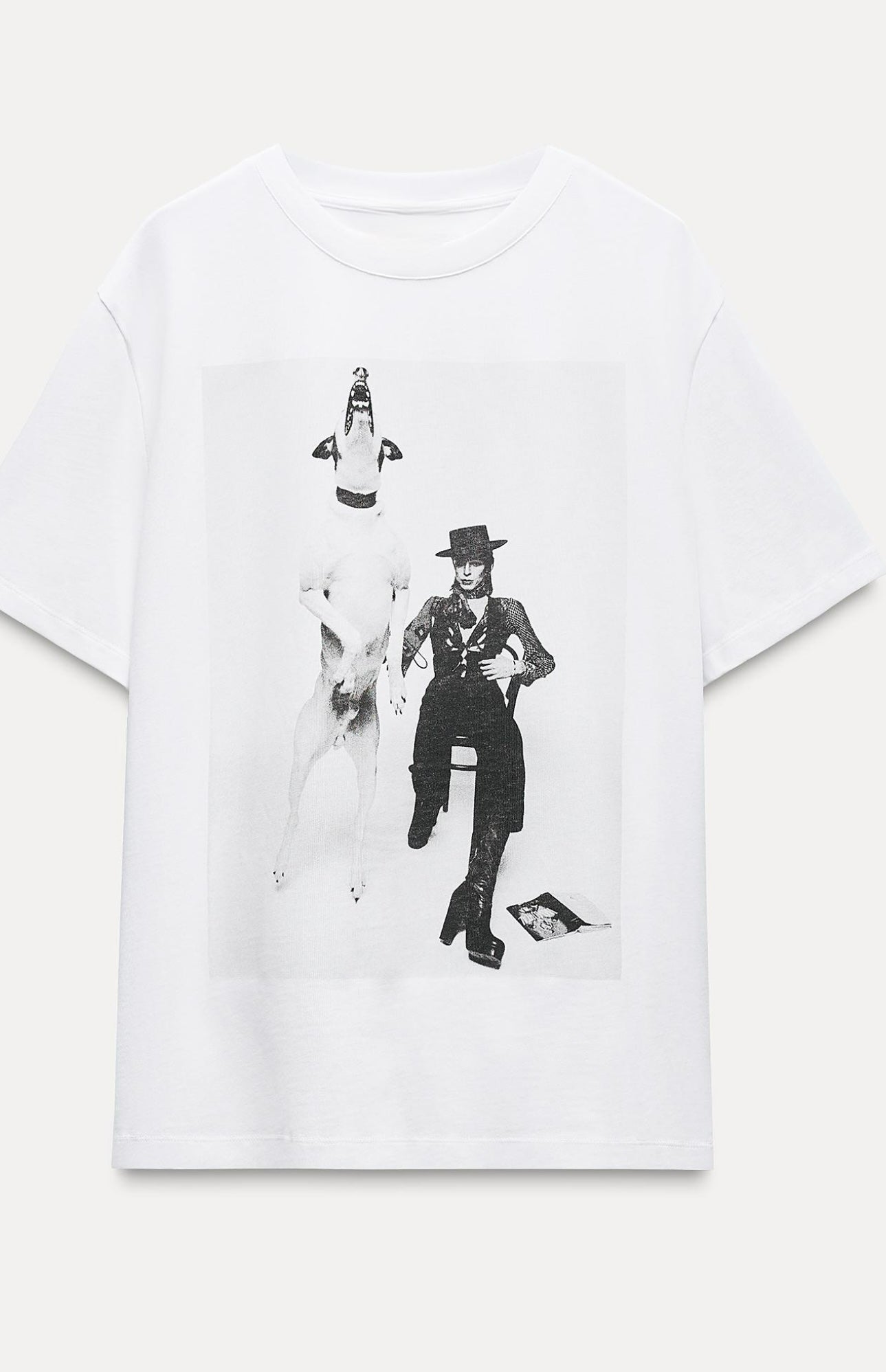 David Bowie & Dog Oversized Tee