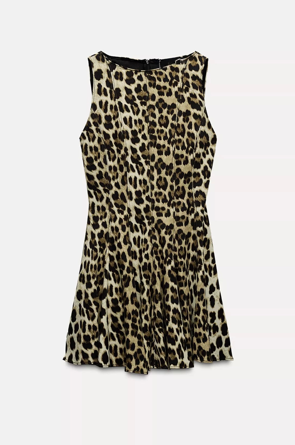 Leopard Fit & Flare Dress