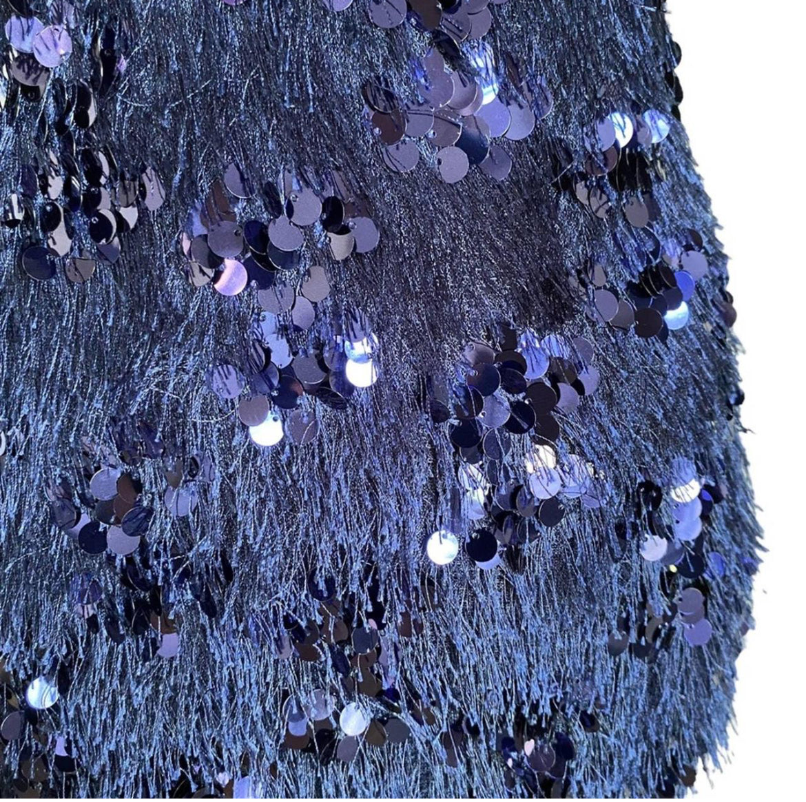 Soft Glitter Lashes Sequin Dress