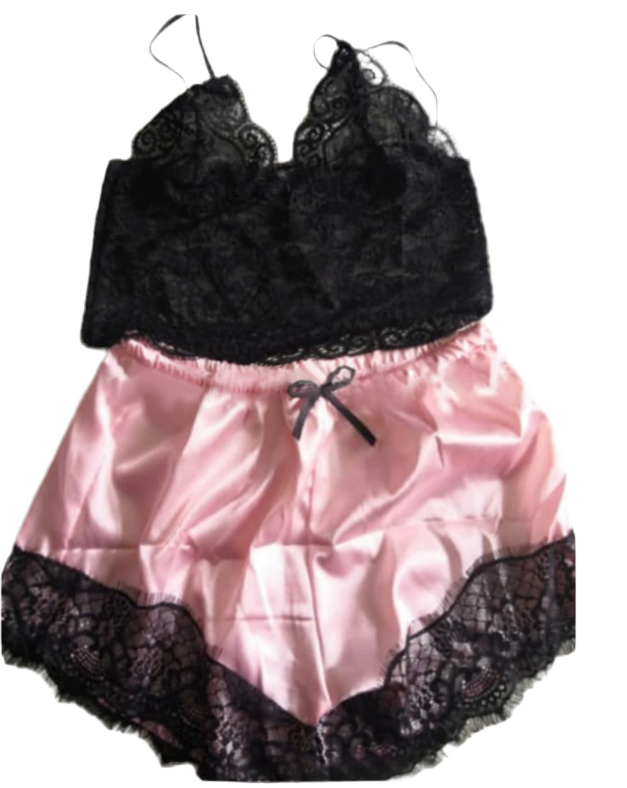 Good Night Silk Lace Set