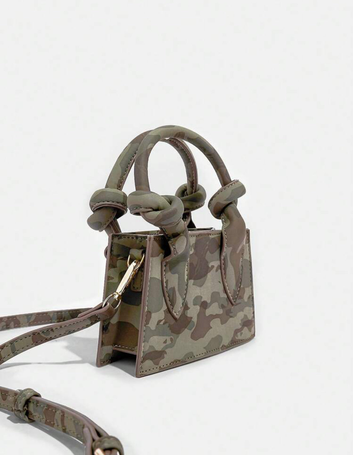 Camo Twist Mini Bag