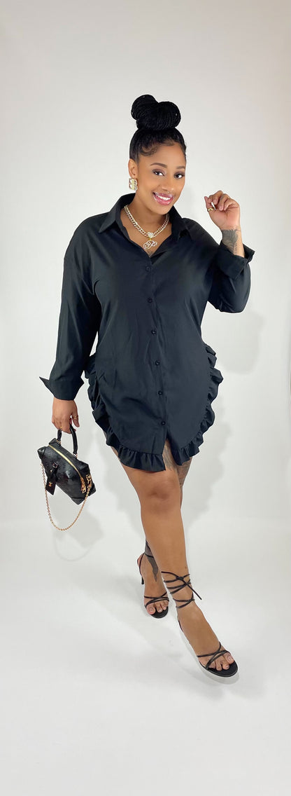 Max Oyster Shirt Dress