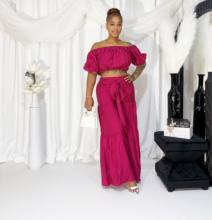 Berry Bliss Pants Set