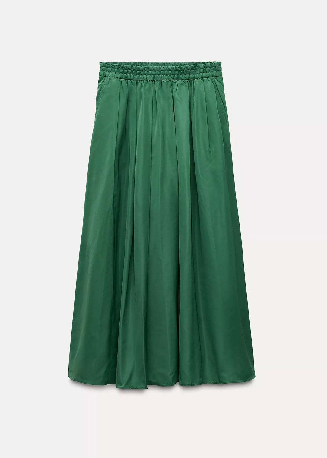 Emerald Grace Maxi Skirt Set
