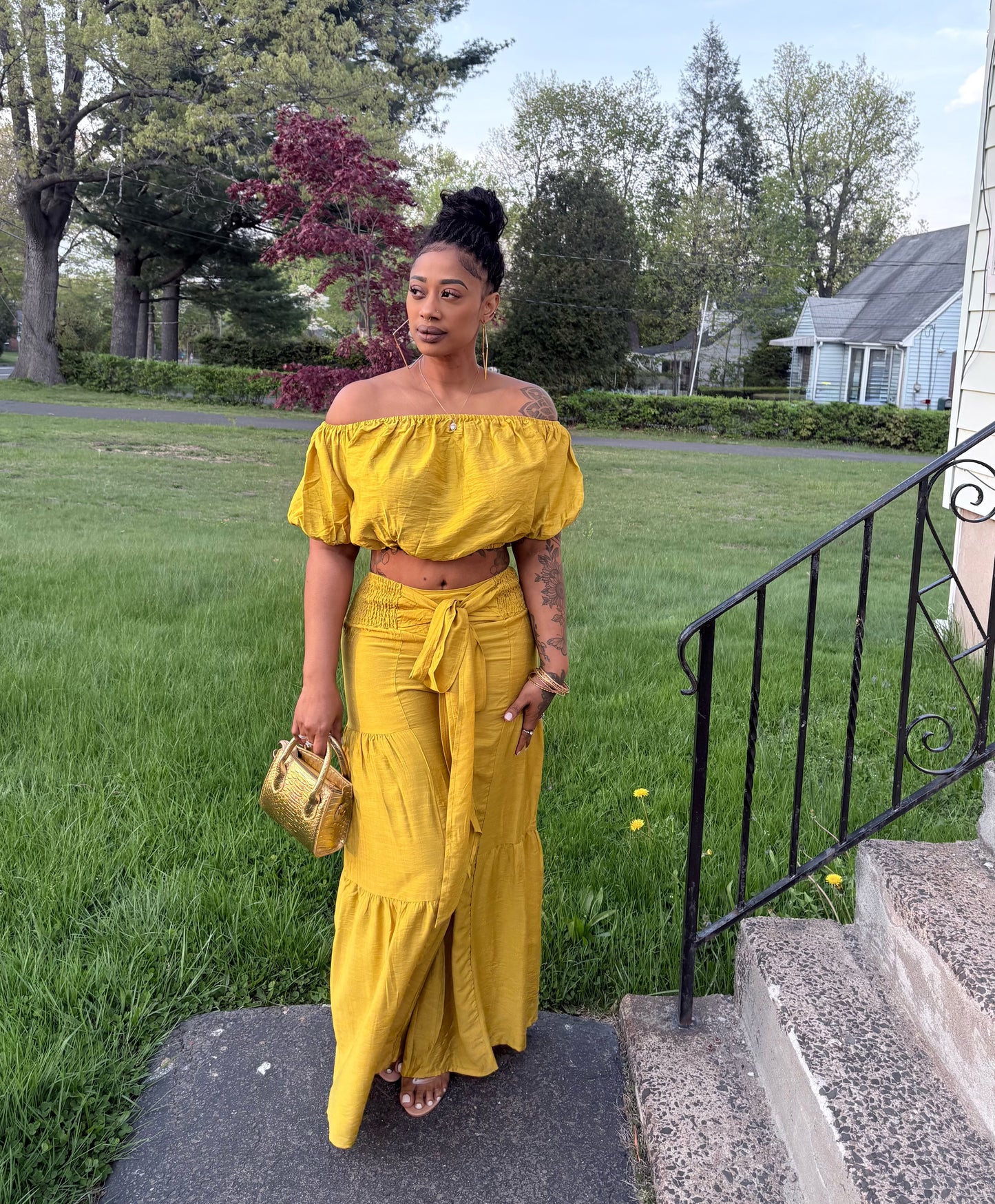 Caribbean Crush Pants Set
