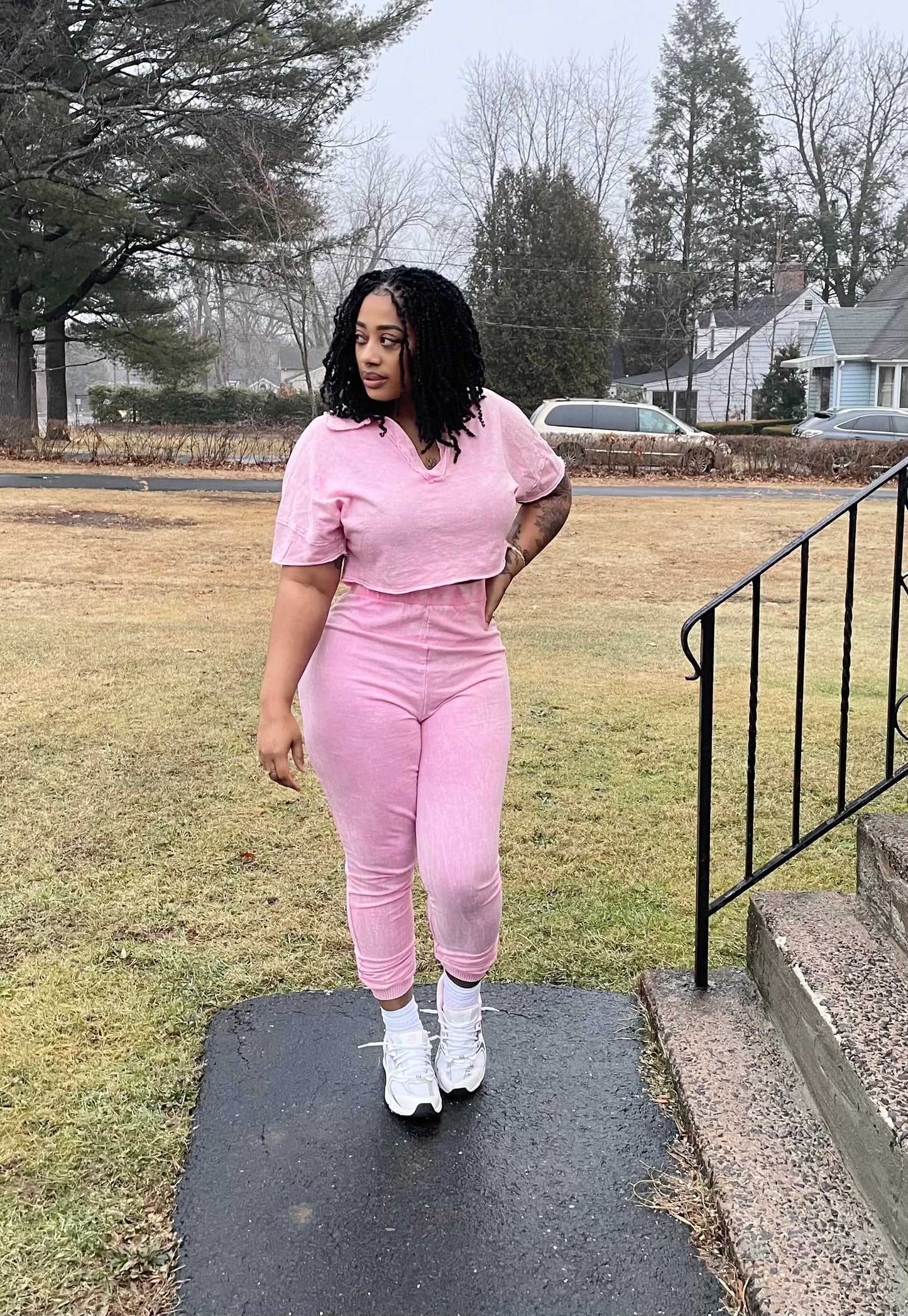 Pink Pulse Jogger Set