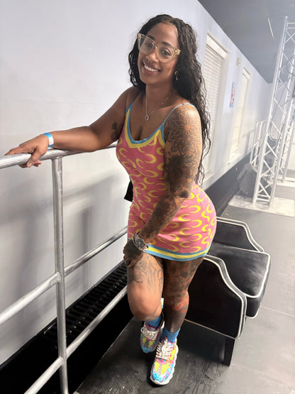 Cotton Candy Swirl Dress