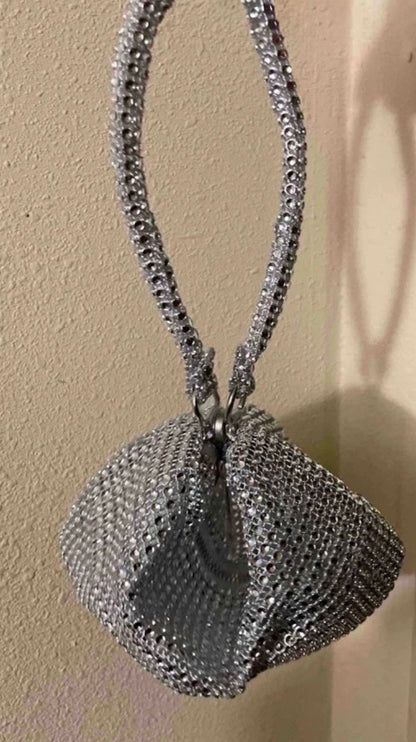Khyng Mini Rhinestone Bag