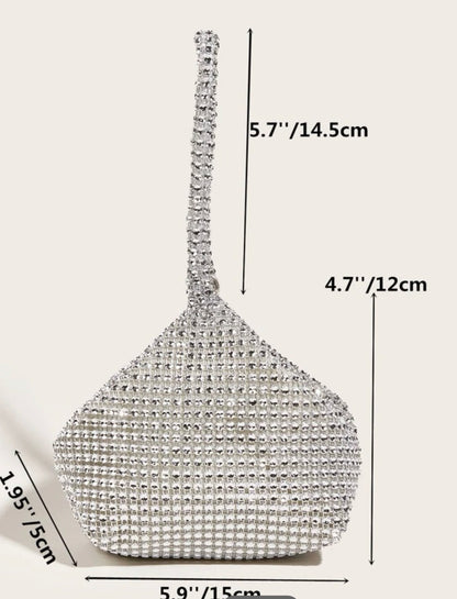 Khyng Mini Rhinestone Bag