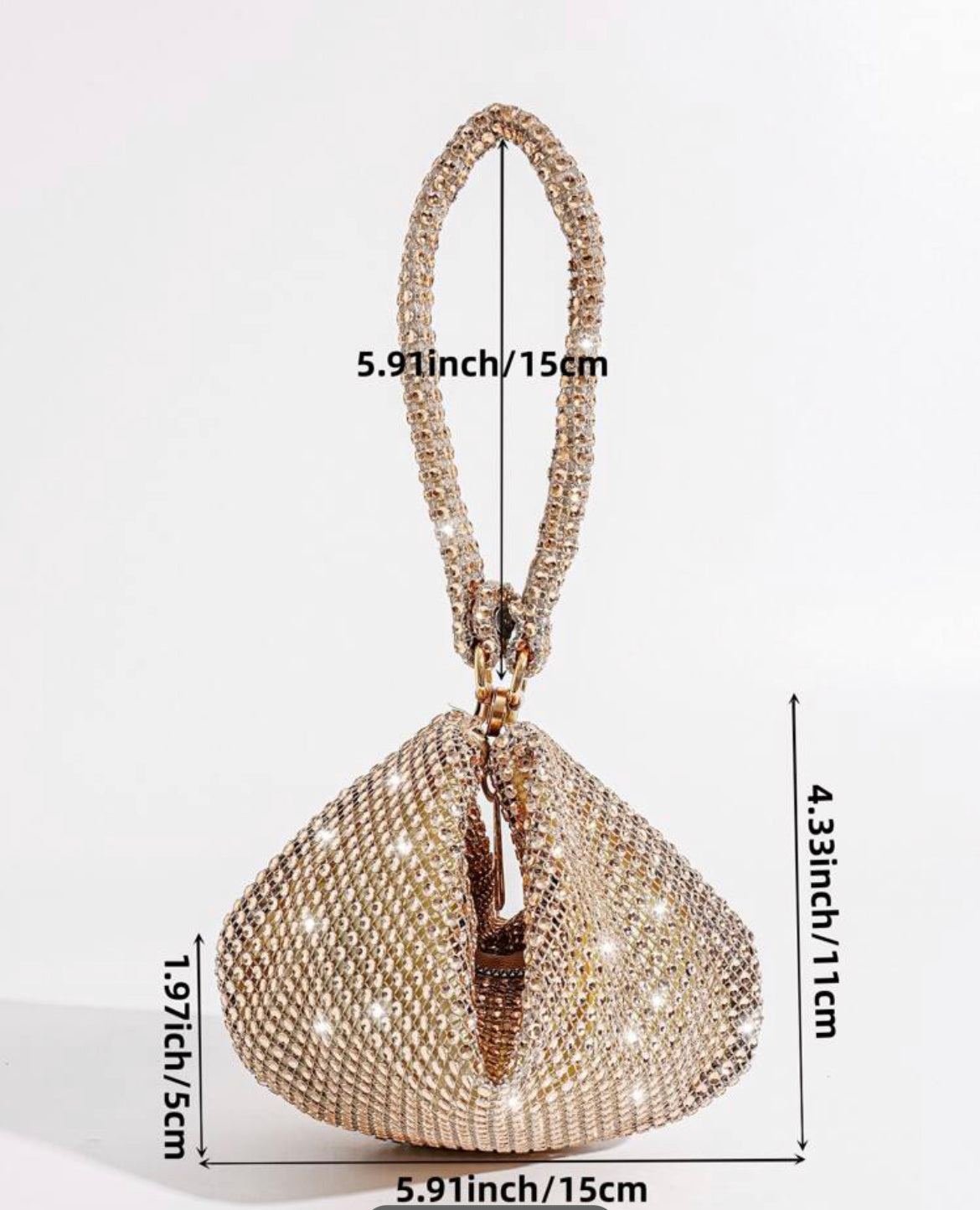 Khyng Mini Rhinestone Bag