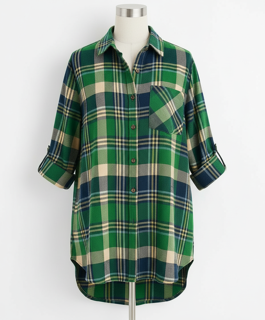 Raleigh Oversized Plaid Shirt