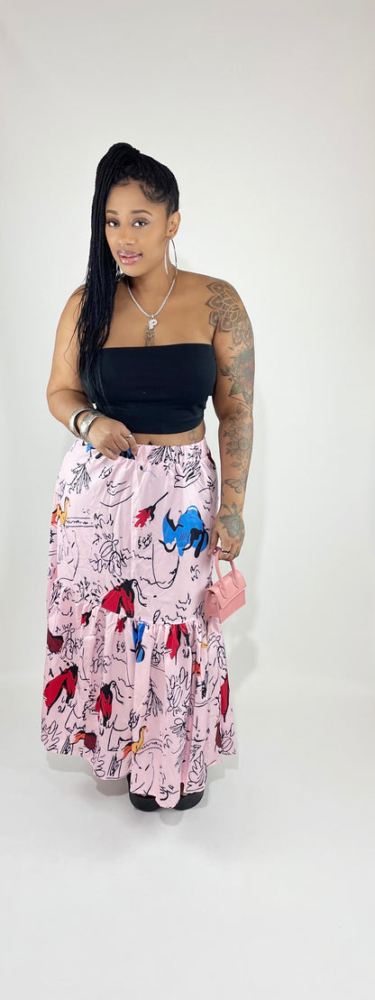 Ms. Rosa Maxi Skirt