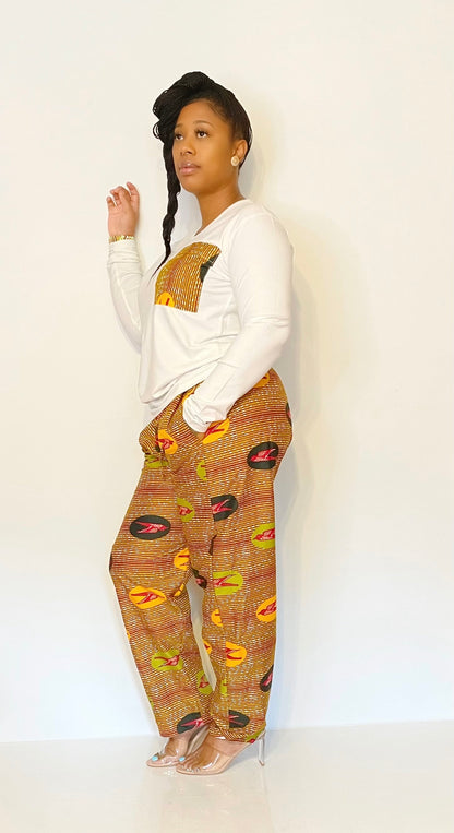 African Pants Set