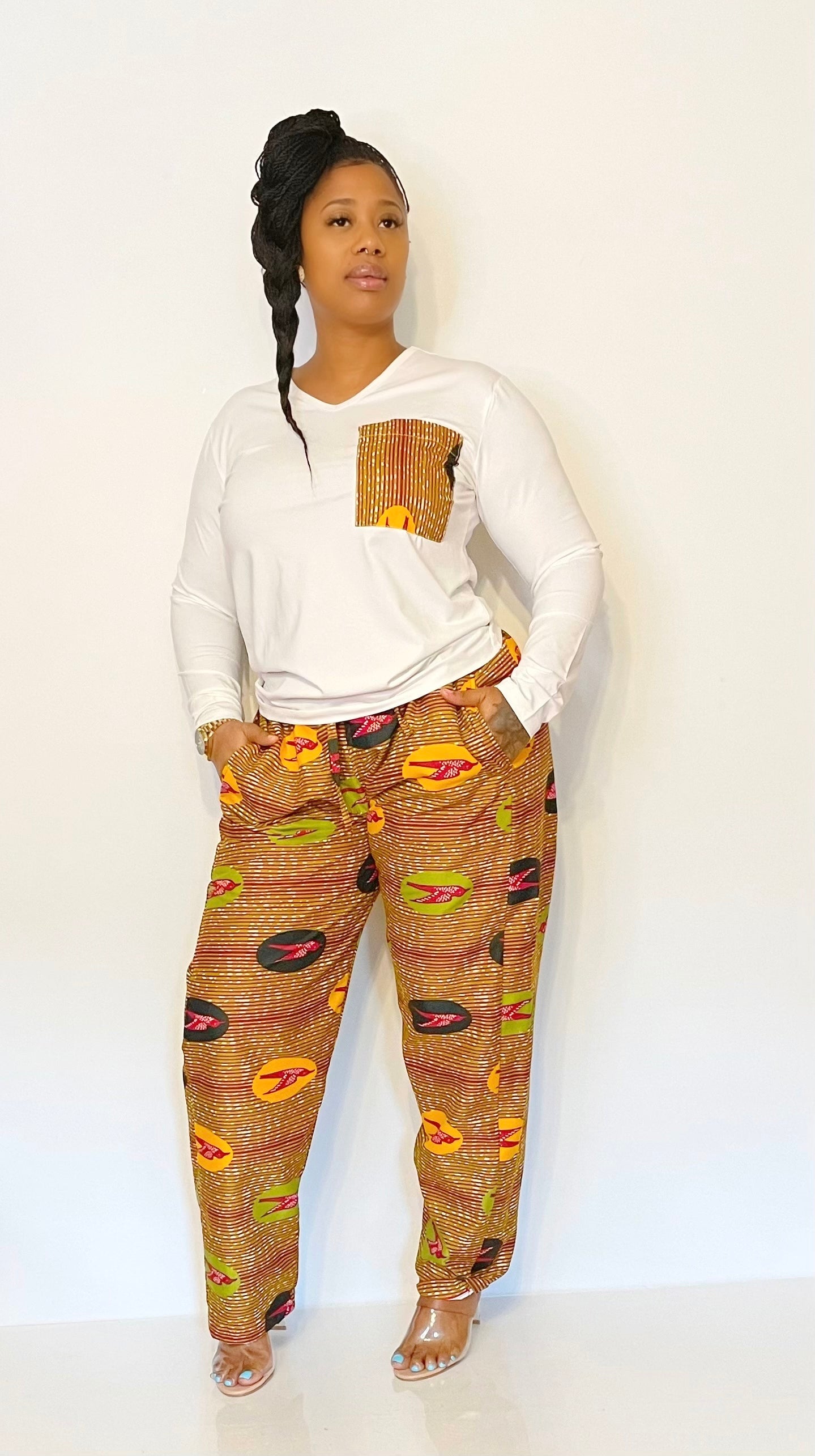 African Pants Set