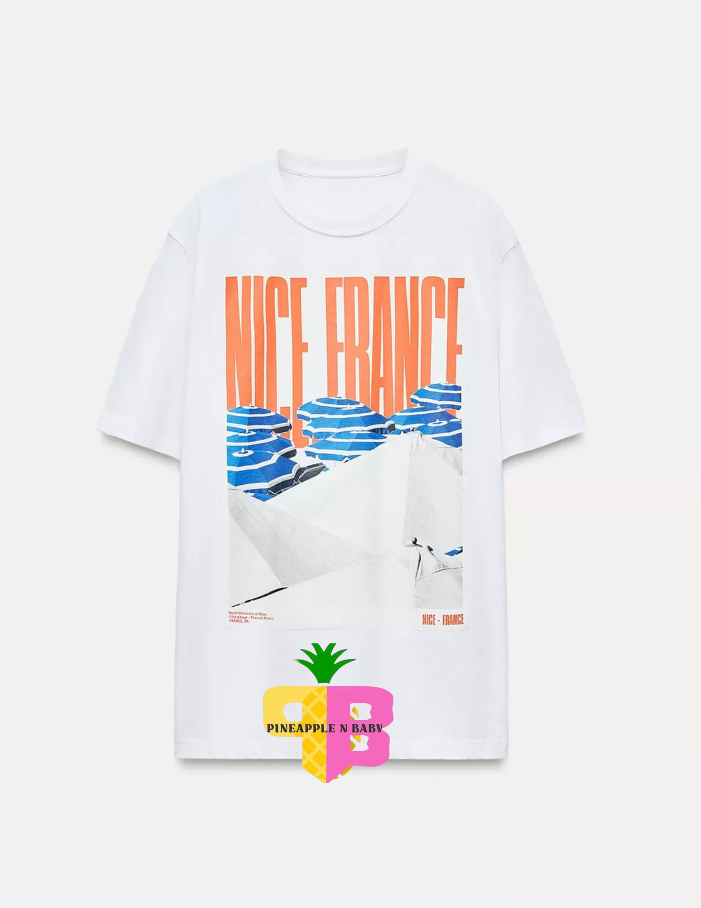 Nice France Oversized Tee