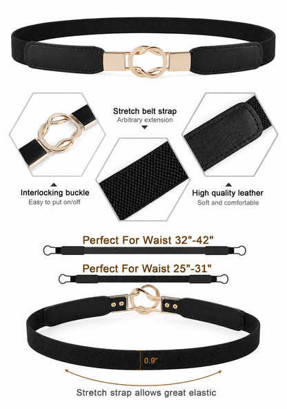 Stretch Skinny Belt