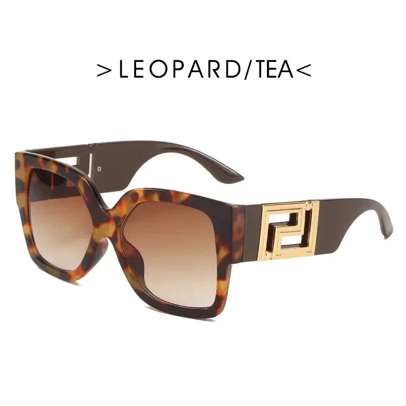 Luxury style Vintage Oversize Sunglasses