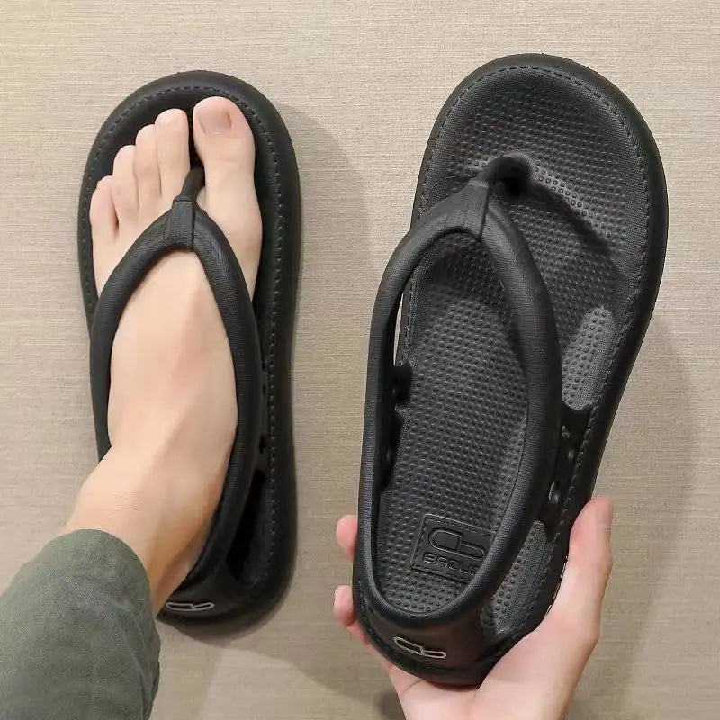Brzuo anti-skid wear-resistant thick slippers