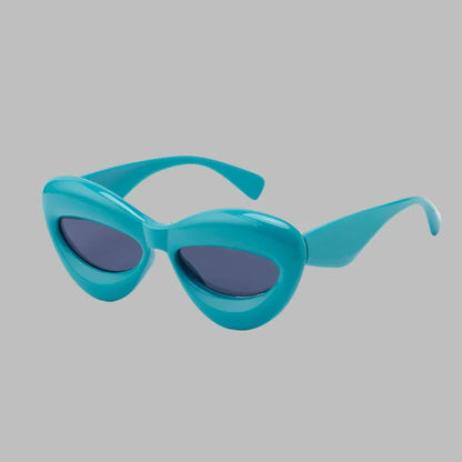 Plush women Cat Eye Sunglasses