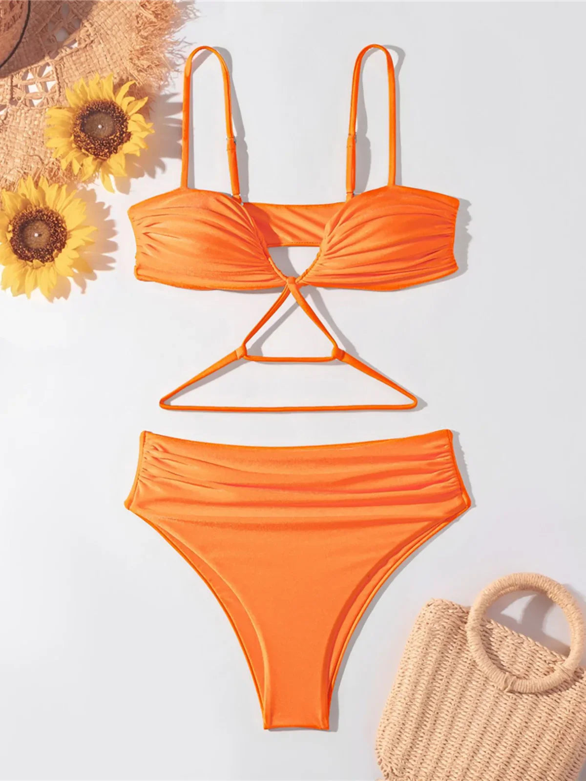 Tiki two piece swimsuit