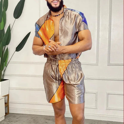 Vacation men 3D Printed Beach wear