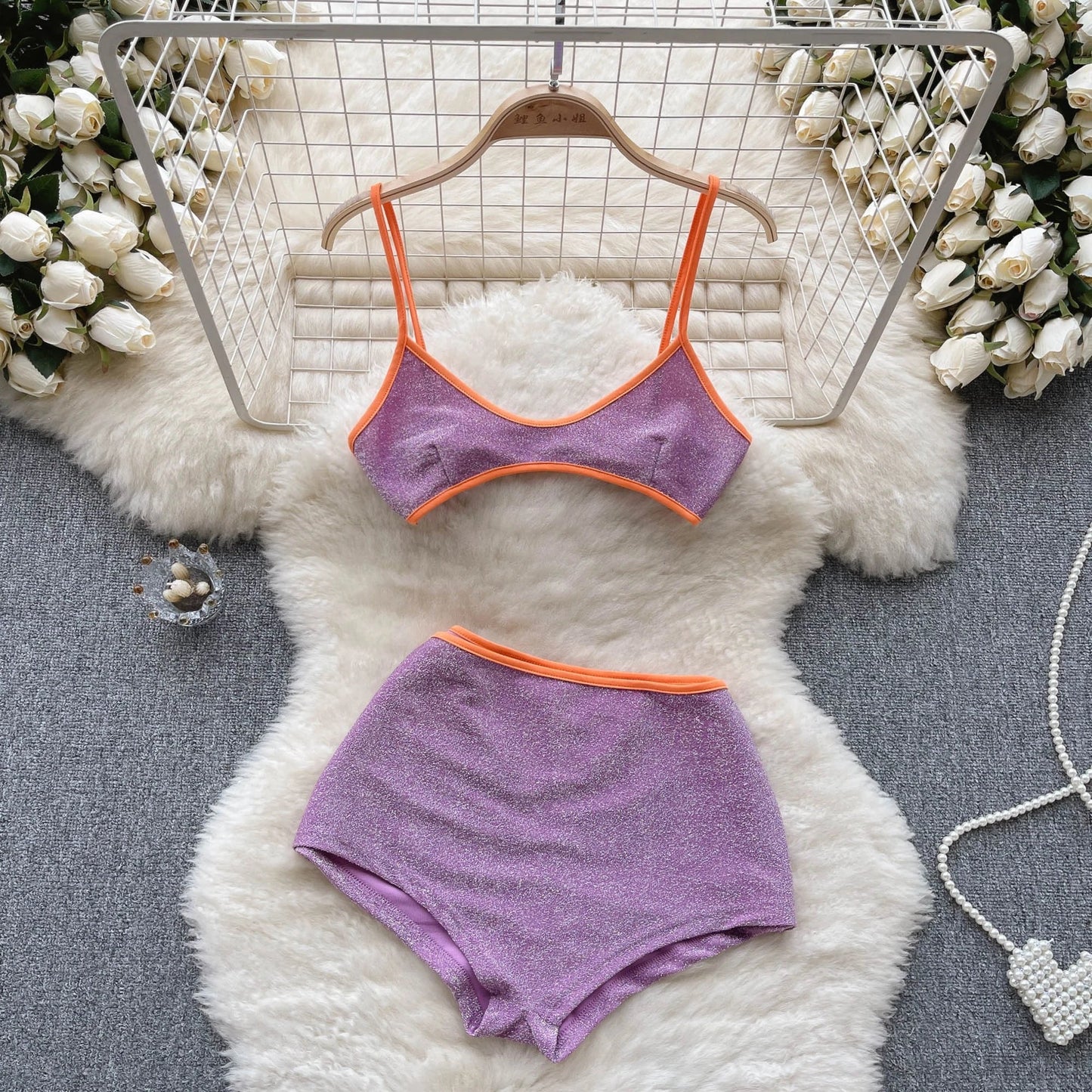 Hennie High waist two piece swimsuit