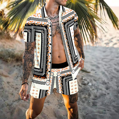 Designer style men two piece Beach set